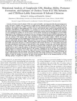 Formation, and Epitopes of Cholera Toxin B (CTB) Subunits and CTB/Heat-Labile Enterotoxin B Subunit Chimeras
