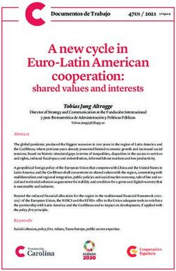 A new cycle in Euro-Latin American cooperation: Fundación ...