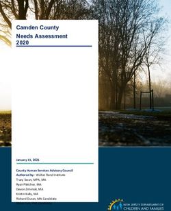 Camden County Needs Assessment 2020 - January 15, 2021 County Human Services Advisory Council - NJ.gov