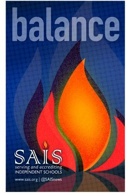 www.sais.org | @SAISnews - Southern Association of Independent Schools