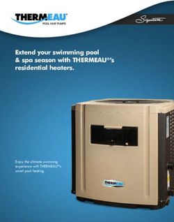 Extend your swimming pool & spa season with THERMEAU's residential heaters - Enjoy the ultimate swimming experience with THERMEAU's smart pool ...