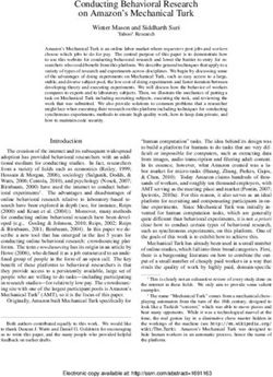 Conducting Behavioral Research on Amazon's Mechanical Turk