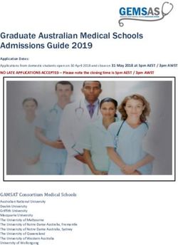 Graduate Australian Medical Schools Admissions Guide 2019 - GEMSAS