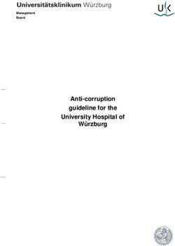 Anti-corruption guideline for the University Hospital of Würzburg