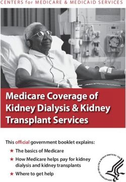 Medicare Coverage of Kidney Dialysis & Kidney Transplant Services