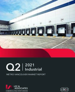 Q2 2021 Industrial METRO VANCOUVER MARKET REPORT - Lee & Associates Vancouver