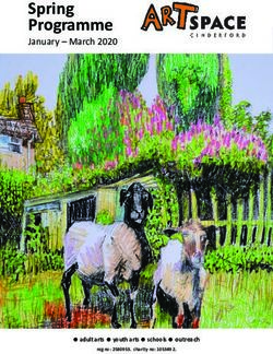 Spring Programme January - March 2020 - adult arts youth arts schools outreach - Artspace Cinderford