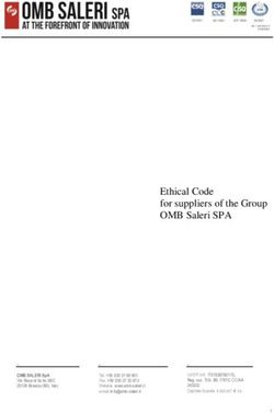 Ethical Code for suppliers of the Group OMB Saleri SPA