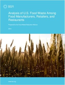 Analysis of U.S. Food Waste Among Food Manufacturers, Retailers, and Restaurants