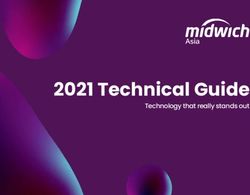 2021 Technical Guide Technology that really stands out - Midwich Australia