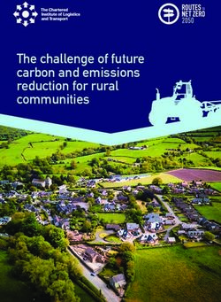 The challenge of future carbon and emissions reduction for rural communities