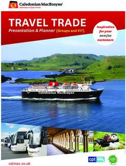 TRAVEL TRADE Presentation & Planner (Groups and FIT) - Inspiration for your 2021/22 customers