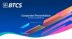 Corporate Presentation - BTCS Inc. (OTCQB: BTCS) September 1, 2021