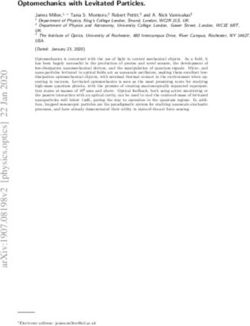 Optomechanics with Levitated Particles.