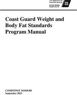 Coast Guard Bmi Chart