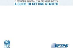 A GUIDE TO GETTING STARTED - ELECTRONIC FEDERAL TAX PAYMENT SYSTEM - Internal Revenue Service