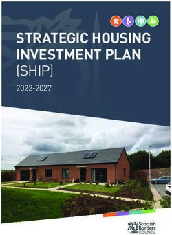 STRATEGIC HOUSING INVESTMENT PLAN - (SHIP) 2022-2027