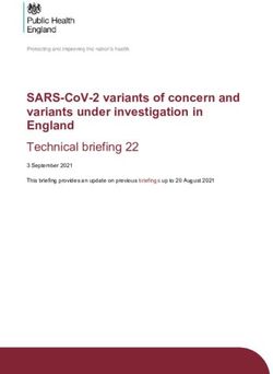 SARS-COV-2 VARIANTS OF CONCERN AND VARIANTS UNDER INVESTIGATION IN ENGLAND - TECHNICAL BRIEFING 22 - GOV.UK