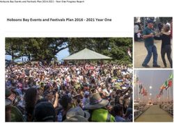 Hobsons Bay Events and Festivals Plan 2016-2021 - Year One Progress Report - Year ...