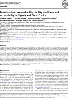 Postabortion care availability, facility readiness and accessibility in Nigeria and Côte d'Ivoire