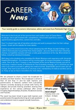 CAREER News Your weekly guide to careers information, advice and news from Parklands High School - Schudio