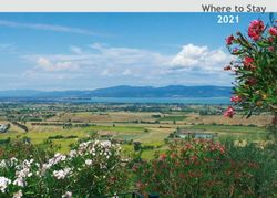 Where to Stay 2021 - Lago Trasimeno