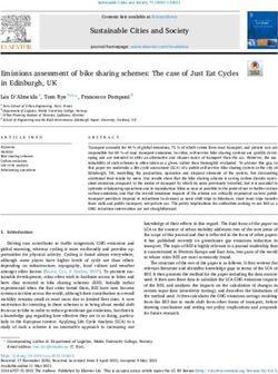 Sustainable Cities and Society - Edinburgh ...