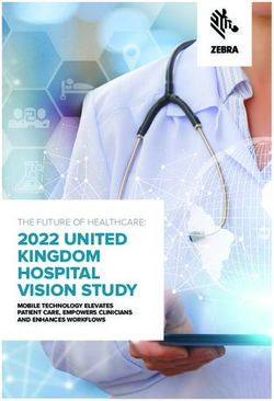 2022 UNITED KINGDOM HOSPITAL VISION STUDY - THE FUTURE OF HEALTHCARE: MOBILE TECHNOLOGY ELEVATES PATIENT CARE, EMPOWERS CLINICIANS AND ENHANCES ...
