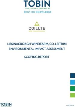 LISSINAGROAGH WINDFARM, CO. LEITRIM ENVIRONMENTAL IMPACT ASSESSMENT SCOPING REPORT
