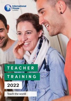 2022 Teach the world - International House London