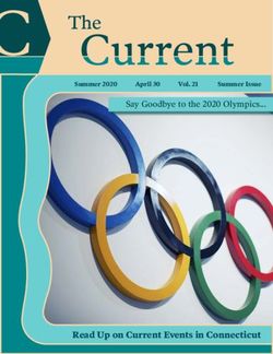 Say Goodbye to the 2020 Olympics - Read Up on Current Events in Connecticut - Summer 2020