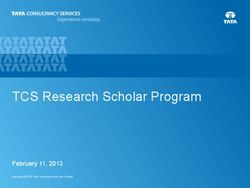 TCS Research Scholar Program - February 11, 2013
