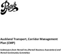 AUCKLAND TRANSPORT, CORRIDOR MANAGEMENT PLAN CMP - SUBMISSIONFROMPARNELLINC.PARNELLBUSINESSASSO CIATIONAND PARNELLCOMMUNITYCOMMITTEE ...