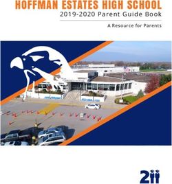 HOFFMAN ESTATES HIGH SCHOOL - 2019-2020 Parent Guide Book A Resource for Parents - Township High School District 211 ...