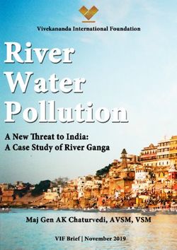 River Water Pollution - A New Threat to India: A Case Study of River Ganga - Vivekananda International Foundation