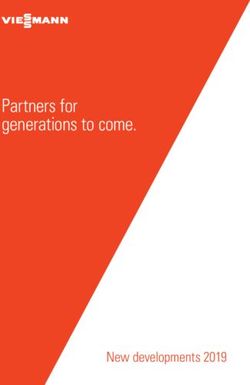 Partners for generations to come - New developments 2019 - Viessmann
