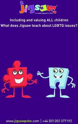 Including and valuing ALL children What does Jigsaw teach about LGBTQ issues? - www.jigsawpshe.com +44 (0)1202 377192