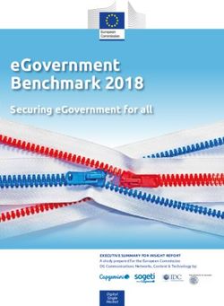 EGovernment Benchmark 2018 - Securing eGovernment for all - Capgemini