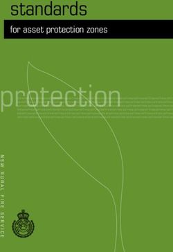 Standards for asset protection zones - North Arm Cove