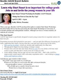 Boulder AAUW Branch Bulletin - AAUW Boulder (CO)