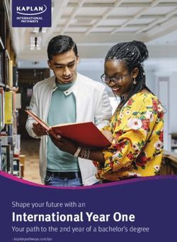 International Year One - Shape your future with an - Amazon S3