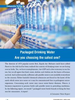 Packaged Drinking Water Are you choosing the safest one?