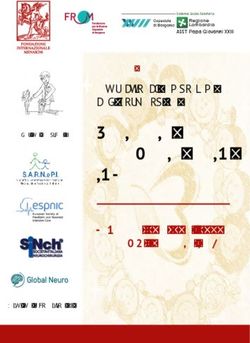 PEDIATRIC TRAUMATIC BRAIN INJURY - JANUARY 30TH-31ST, 2020 BERGAMO / BRESCIA, ITALY - SIRN