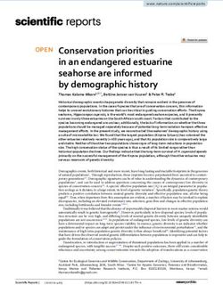 Conservation priorities in an endangered estuarine seahorse are informed by demographic history - Nature