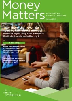 Money Matters Now, more than ever we need to talk about money: West ...