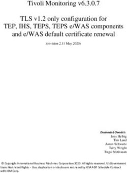 Tivoli Monitoring v6.3.0.7 TLS v1.2 only configuration for TEP, IHS, TEPS, TEPS e/WAS components and e/WAS default certificate renewal - IBM