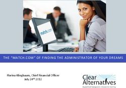 THE "MATCH.COM" OF FINDING THE ADMINISTRATOR OF YOUR DREAMS - Florina Klingbaum, Chief Financial Officer