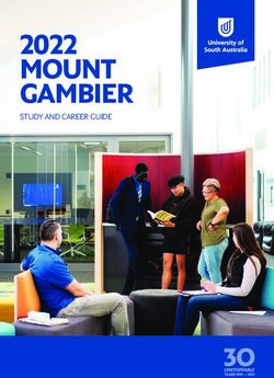 MOUNT GAMBIER 2022 STUDY AND CAREER GUIDE - Study at UniSA