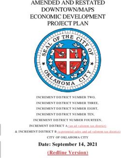 AMENDED AND RESTATED DOWNTOWN/MAPS ECONOMIC DEVELOPMENT PROJECT PLAN