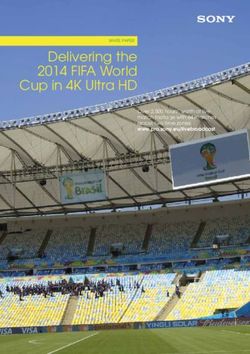 Delivering the 2014 FIFA World Cup in 4K Ultra HD - Over 2,500 hours' worth of live match footage with 64 matches across two time zones ...
